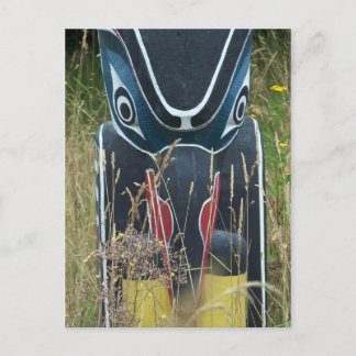 Totempolsohle Postkarte