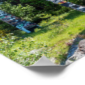 Totems im Stanley Park, Vancouver Canada Poster (Ecke)