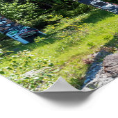 Totems im Stanley Park, Vancouver Canada Poster (Ecke)