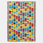 Totemstreifen Decke (Vorderseite Vertikal)