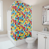 Totemstreifen Duschvorhang (Beispiel)