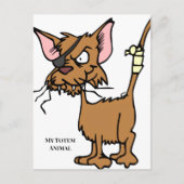 Totemtier Postkarte (Vorderseite)