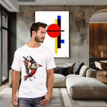 Totemvogel – Abstraktes Stammesymbol