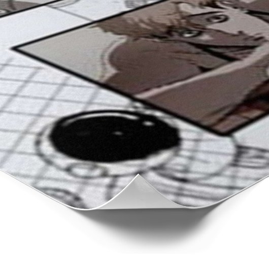 Töten des Stalking Musculus Boy Poster (Ecke)