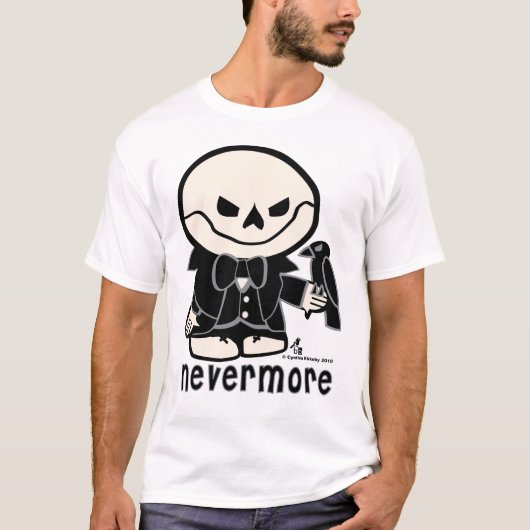 Toten Eds Nevermore nachhaltige T - Shirts (Vorderseite)