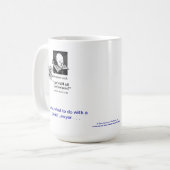 Toten Lawyer™ eine Percenters Kaffeetasse (Vorderseite Links)