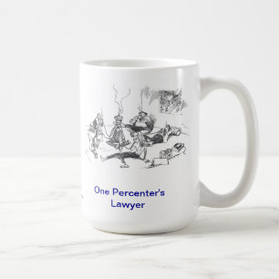 Toten Lawyer™ eine Percenters Kaffeetasse