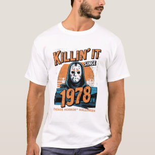Töten seit 1978 - Michael Myers vintage Halloween T-Shirt