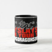 TÖTEN Sie IHRE DRACHEN, für Fans Jordaniens Tasse (Zentrum)