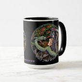 Töten Sie Ihre Drachen, Zitatlektionen Jordaniens Tasse (VorderseiteRechts)