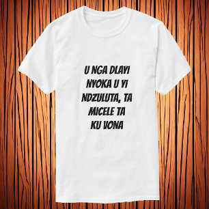 Töten Sie keine Schlange und schwingen Sie sie T-Shirt