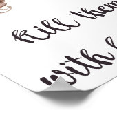 Töten Sie sie mit Freundlichkeit, Zitat Poster (Ecke)