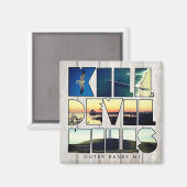 Töten von Teufelshügeln - Äußere Banken NC Magnet (Vorderseite/Rückseite)