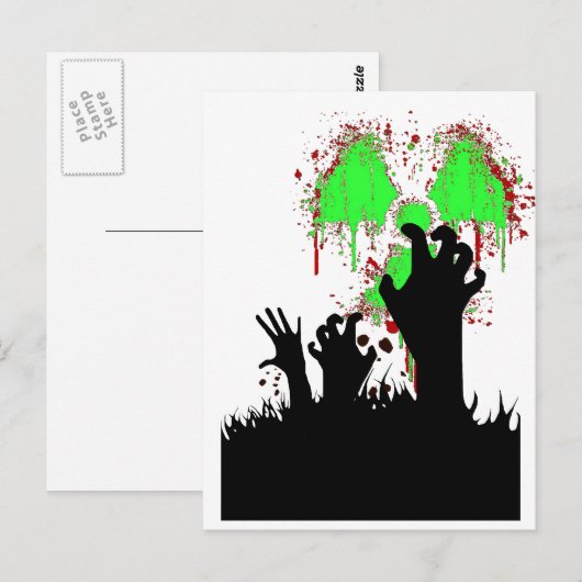 Totenanstieg Postkarte (Vorne/Hinten)