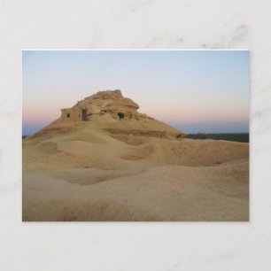 Totenberg, Siwa, Ägypten Postkarte