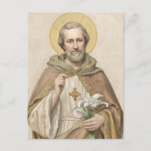 Totenbettkarte mit Gebet zu St. Josef