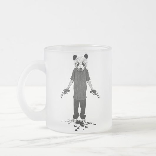 Tötender Panda Mattglastasse (Links)