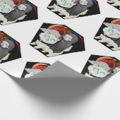 Totenfahrten Geschenkpapier (Ecke)