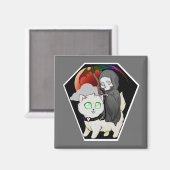 Totenfahrten Magnet (Vorderseite/Rückseite)