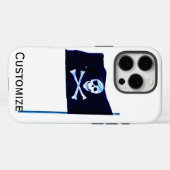 Totenflagge Case-Mate iPhone Hülle (Rückseite (Horizontal))