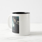 Totengrille - Snape 2 Zweifarbige Tasse (Vorderseite Links)