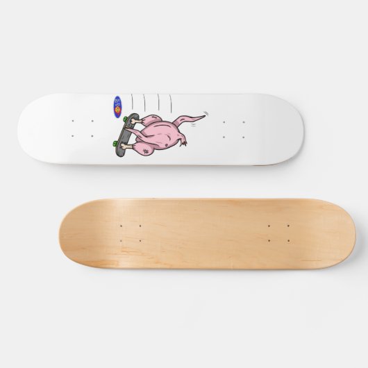 Totenhühner Skateboard (Horizontal)