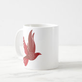 Totenjubiläumsministerin - Ort des Todes und Jahre Kaffeetasse (Vorderseite Links)