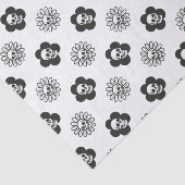 Totenkopf Blumen Seidenpapier (Ausschnitt)