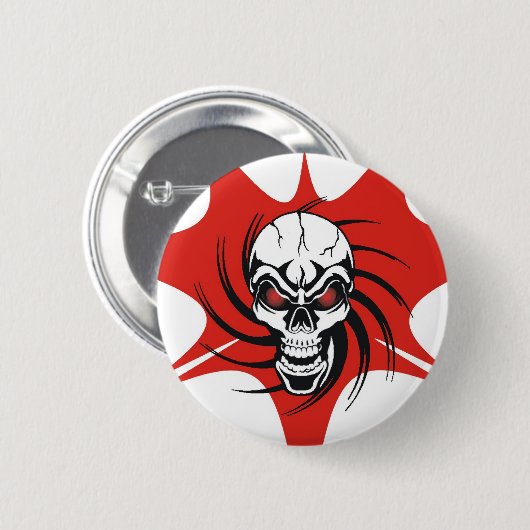 totenkopf button (Vorne & Hinten)