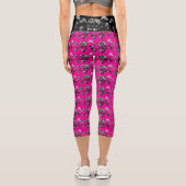 Totenkopf  capri leggings (Rückseite)
