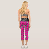 Totenkopf  capri leggings (Rückseite)