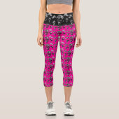 Totenkopf  capri leggings (Vorderseite)