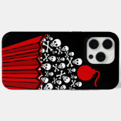 Totenkopf-Cupcake Case-Mate iPhone-Hülle iPhone Hülle (Rückseite (Horizontal))