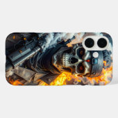 Totenkopf des Verderbens Case-Mate iPhone Hülle (Rückseite (Horizontal))