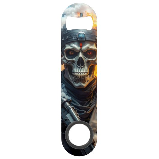 Totenkopf des Verderbens Speed Flaschenöffner (Vorderseite)