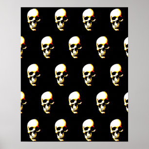 Totenkopf - Fantasy Punk Rock Pop Art Poster