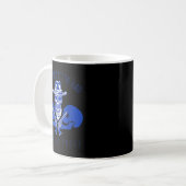 Totenkopf-Goth-Ästhetik-Impfung hatte beide Spritz Kaffeetasse (Vorderseite Links)