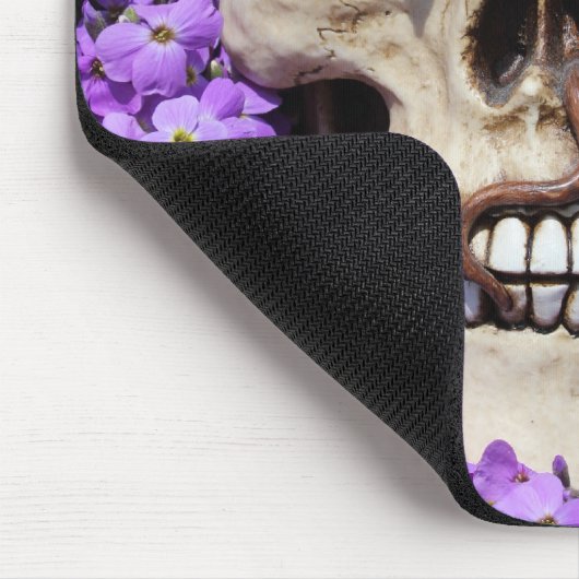 Totenkopf - Gothic Mauspad (Ecke)