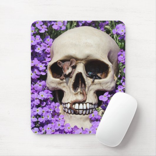 Totenkopf - Gothic Mauspad (Mit Mouse)