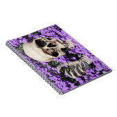 Totenkopf Gothic / Notebook Notizblock (Rechte Seite)