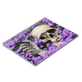 Totenkopf Gothic / Notebook Notizblock (Linke Seite)