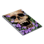 Totenkopf Gothic / Notebook Notizblock (Rechte Seite)
