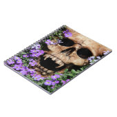Totenkopf Gothic / Notebook Notizblock (Linke Seite)