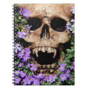 Totenkopf Gothic / Notebook Notizblock