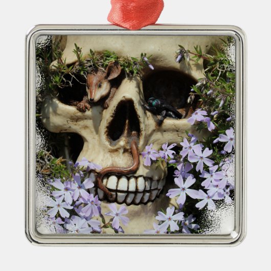 Totenkopf - Gotik / Ornament (Vorne)