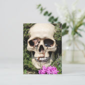 Totenkopf - Gotik / Postkarte (Stehend Vorderseite)