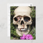 Totenkopf - Gotik / Postkarte (Vorne/Hinten)