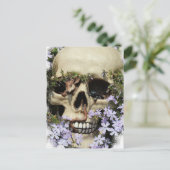 Totenkopf - Gotik / Postkarte (Stehend Vorderseite)