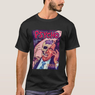 Totenkopf Halloween Horror Vintage Comic Retro Fu T-Shirt