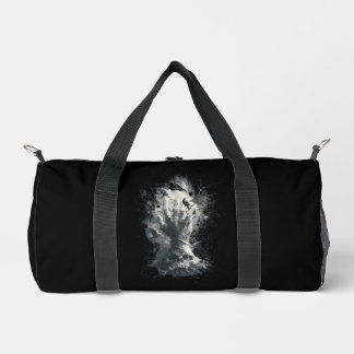 Totenkopf-Hand-Raben-Gotisches-Dunkles-Kunst-Duffe Duffle Bag